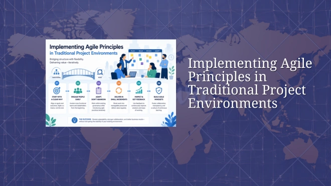 implementing agile principles traditional environments